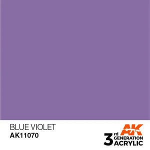AK Interactive AK11070 3G Blue Violet Acrylic Paint 17ml - A-Z Toy Hobby