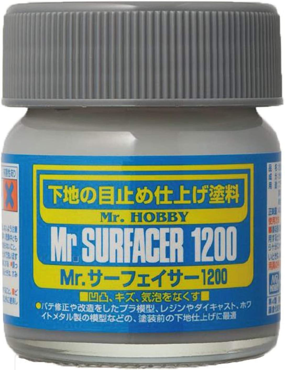 Mr Hobby Sf286 Mr Surfacer 1200 Gray 40ml A Z Toy Hobby