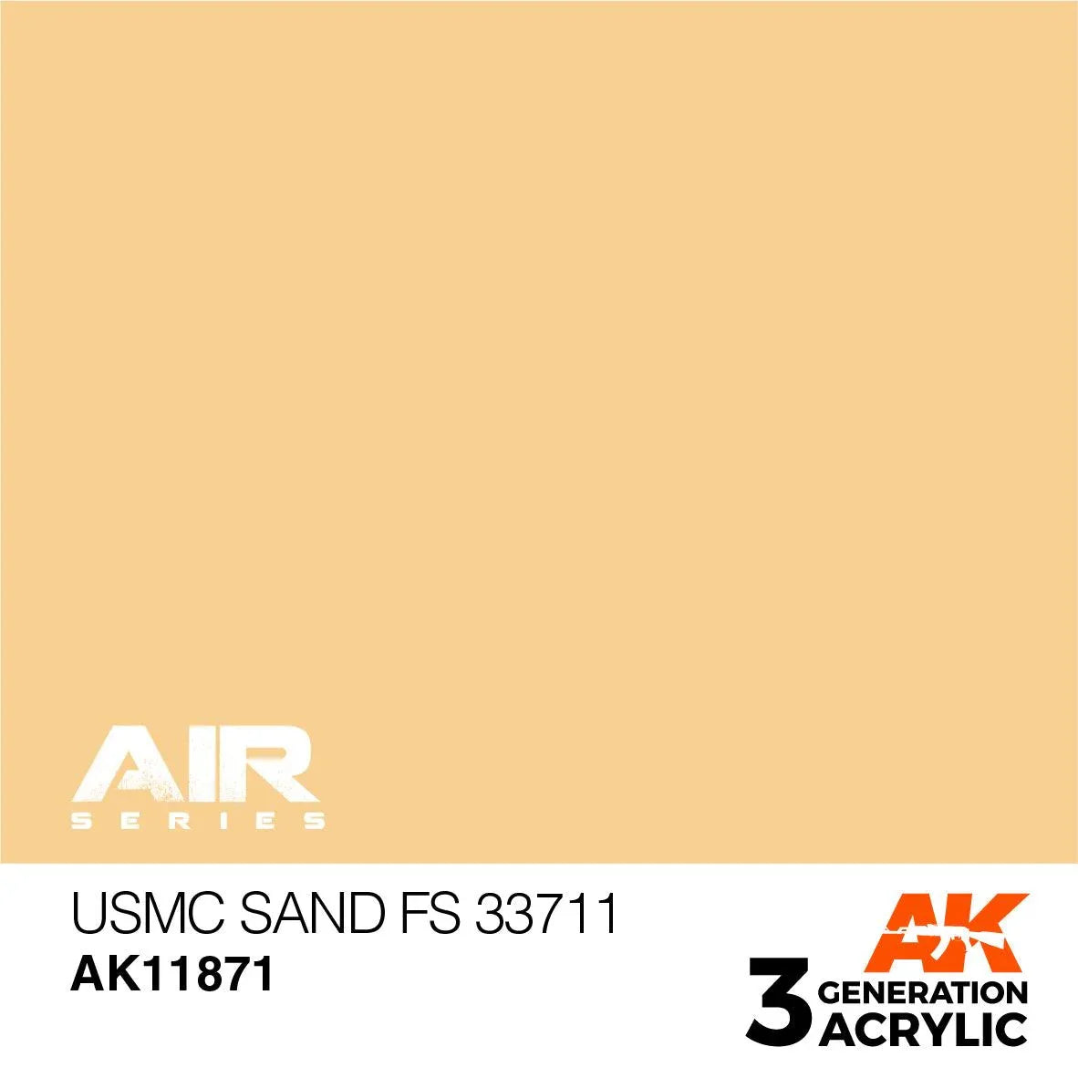 AK Interactive AK11871 3G Air USMC Sand FS 33711 Paint 17ml - A-Z Toy Hobby