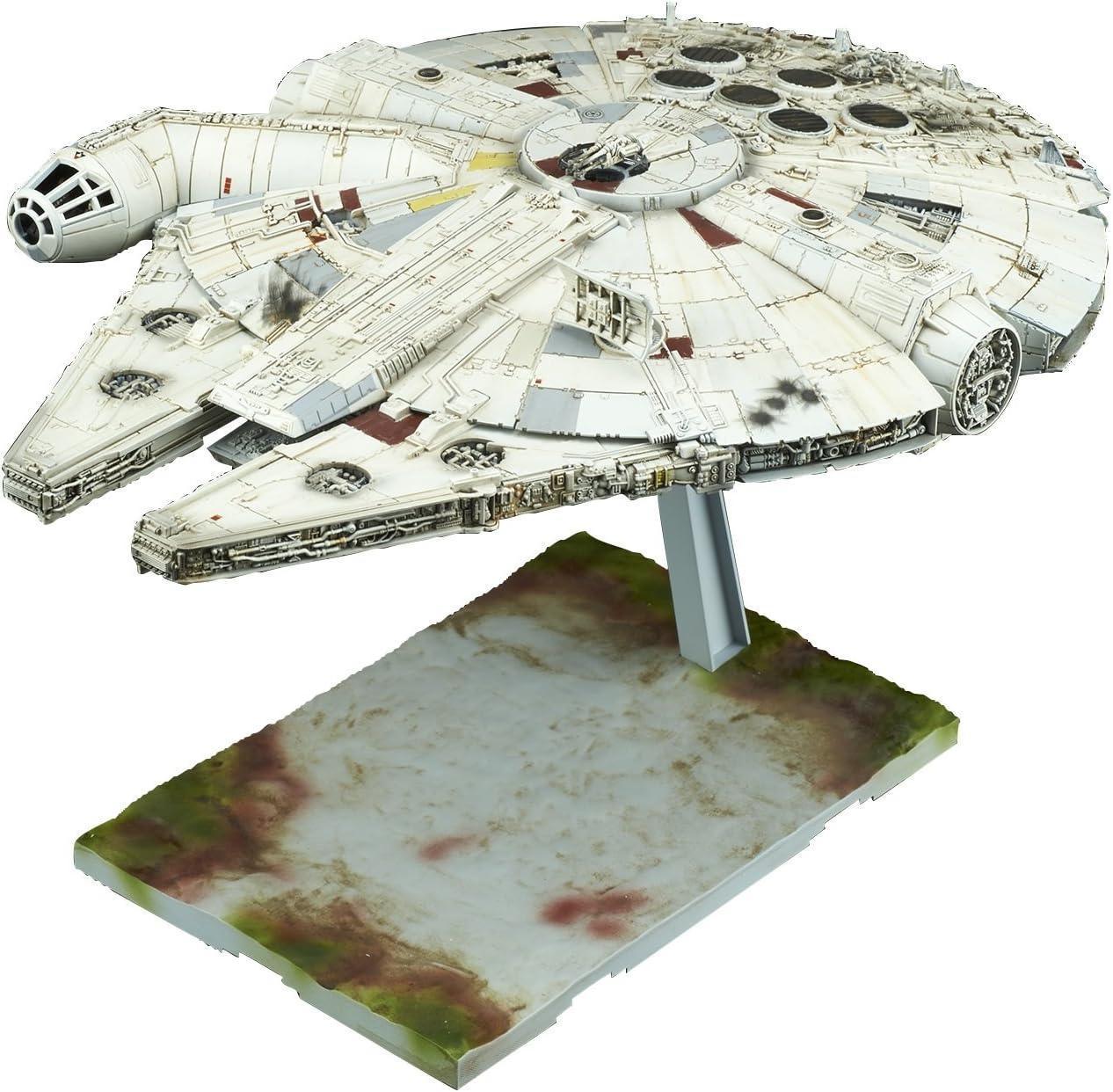 Bandai Star Wars Millennium Falcon The Last Jedi 1/144 Model Kit - A-Z Toy Hobby