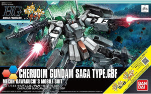 Bandai 064 Cherudim Gundam Saga Type.GBF HGBF 1/144 Model Kit - A-Z Toy Hobby