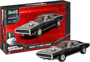 Revell Fast & Furious Dominic's 1970 Dodge Charger 1/25 Model Kit - A-Z Toy Hobby