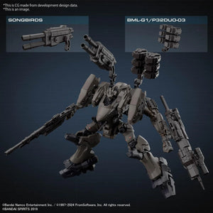 Bandai Armored Core Ⅵ RaD CC-2000 Orbiter Nightfall 30MM 1/144 Model Kit - A-Z Toy Hobby