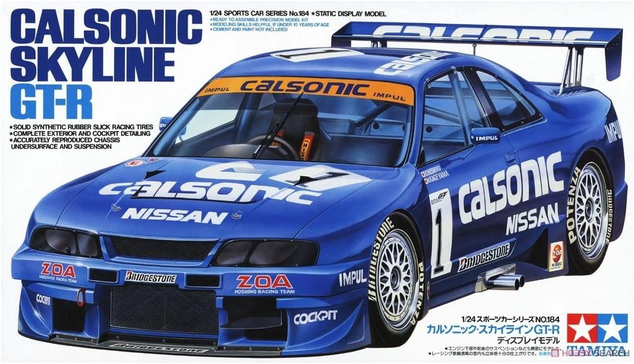 Tamiya 24184 Calsonic Skyline GT-R 1/24 Model Kit – A-Z Toy Hobby