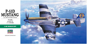 Hasegawa 09130 P-51D Mustang 1/48 Model Kit - A-Z Toy Hobby