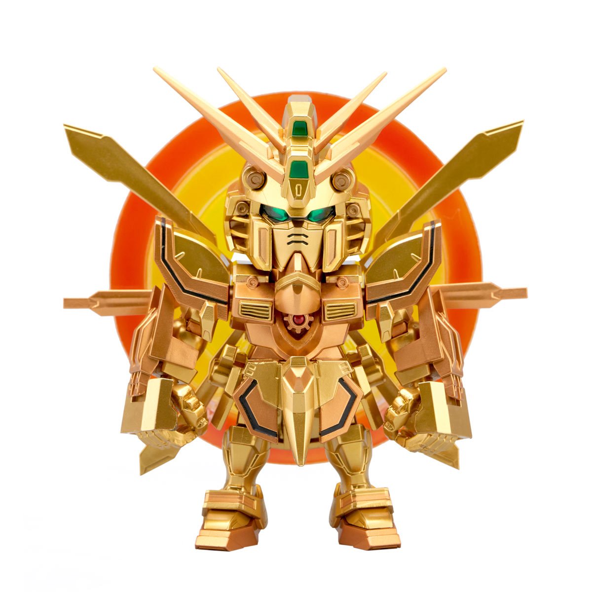 Bandai QMSV Mini Gold Gundam Figure Box Set of 8