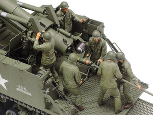 Tamiya 35351 US Self Propelled 155mm M40 1/35 Model Kit - A-Z Toy Hobby