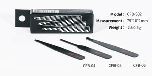 DSPIAE Irregular Carbon Fiber Sanding Stick CFB-S02 (3pcs) - A-Z Toy Hobby