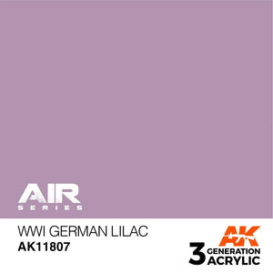 AK Interactive AK11807 3G Air WWI German Lilac Paint 17ml - A-Z Toy Hobby
