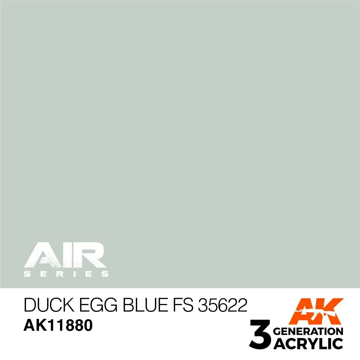AK Interactive AK11880 3G Air Duck Egg Blue FS 35622 Paint 17ml - A-Z Toy Hobby
