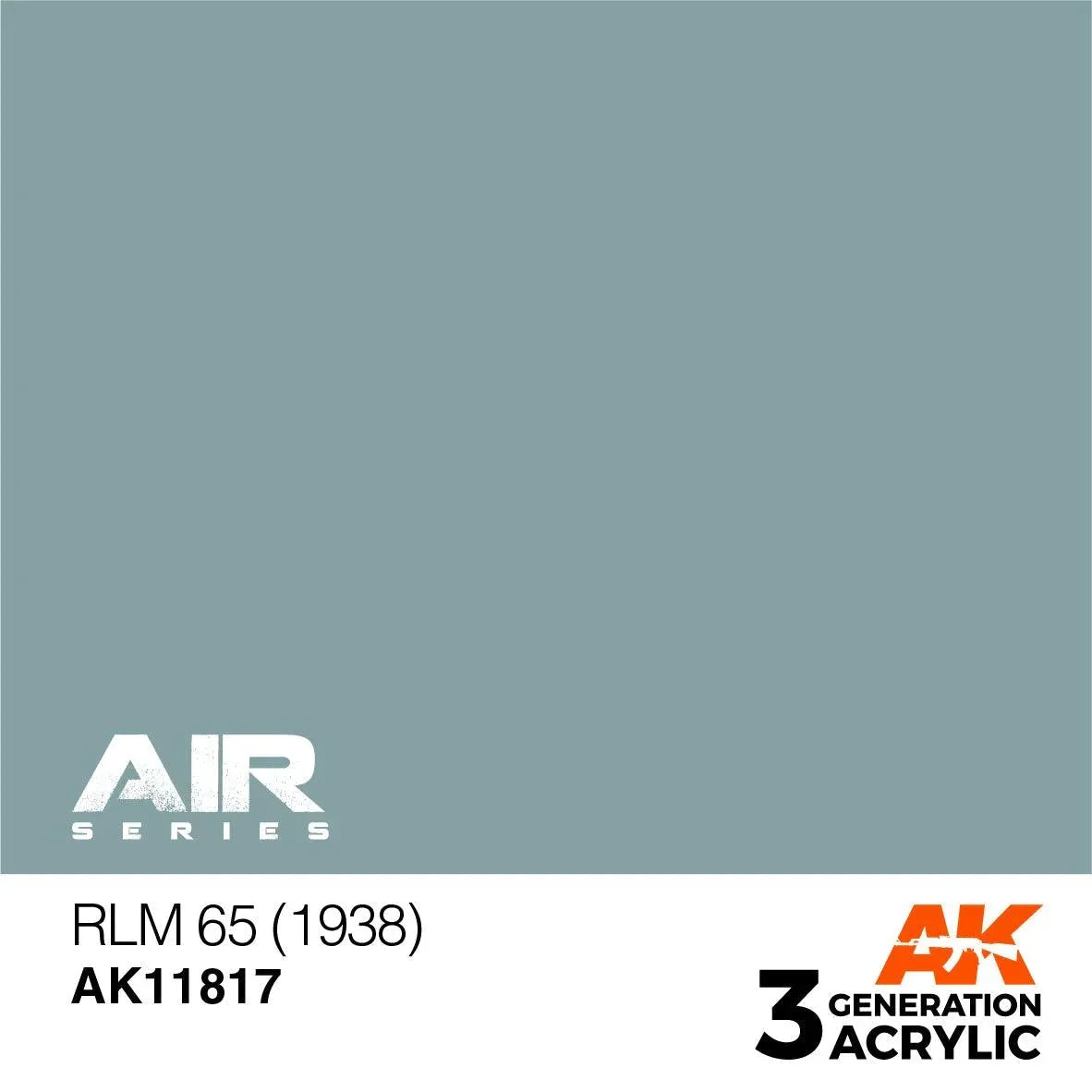 AK Interactive AK11817 3G Air RLM 65 (1938) Paint 17ml - A-Z Toy Hobby