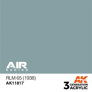 AK Interactive AK11817 3G Air RLM 65 (1938) Paint 17ml - A-Z Toy Hobby