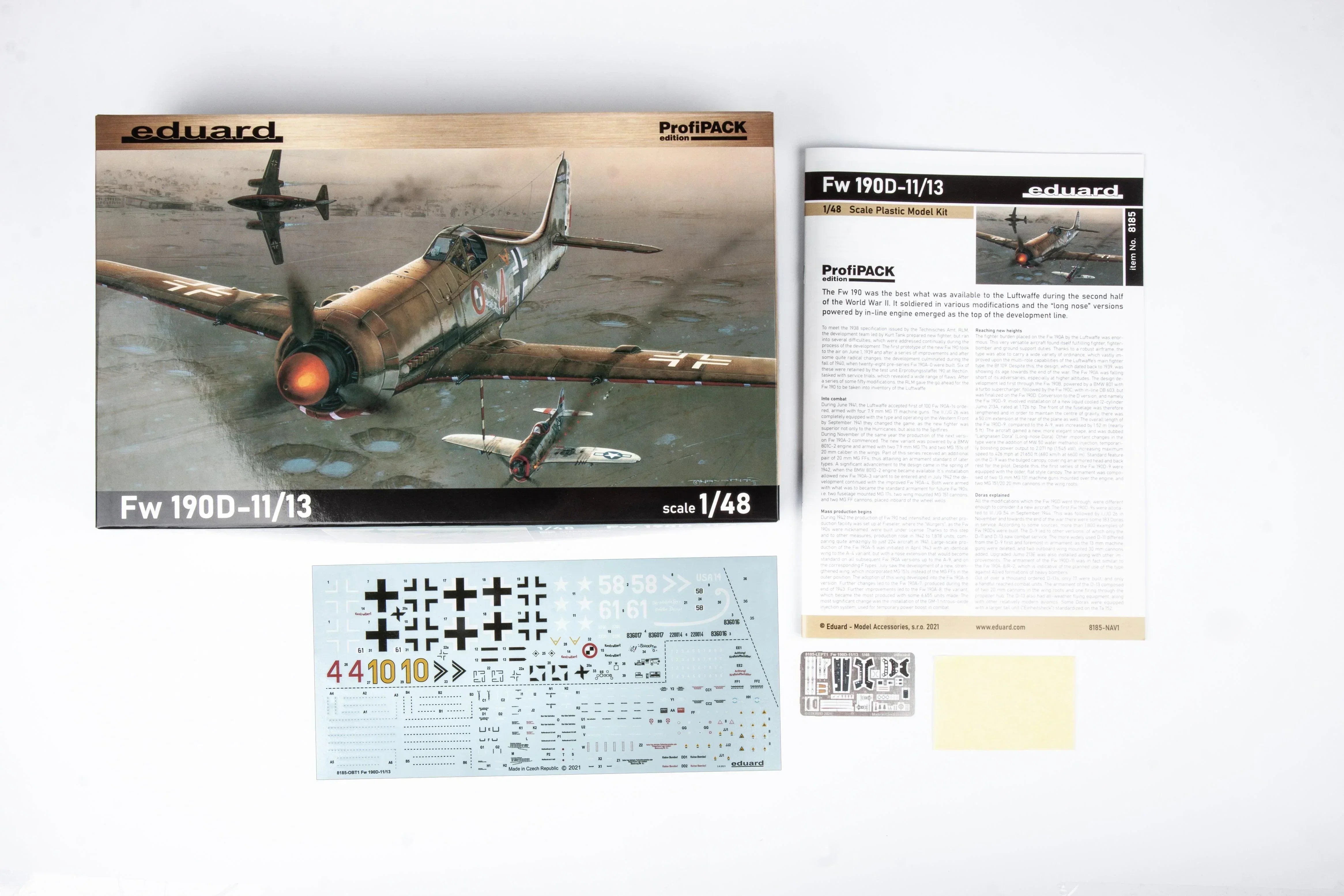 Eduard 8185 Fw 190D-11/13 ProfiPACK 1/48 Model Kit - A-Z Toy Hobby