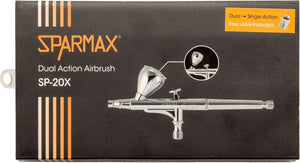 Sparmax SP-20X Dual Action 0.2mm Airbrush - A-Z Toy Hobby