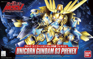 Bandai BB 394 Unicorn Gundam 03 Phenex SD Model Kit - A-Z Toy Hobby