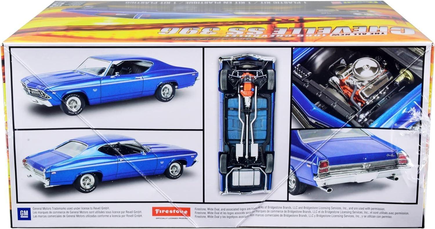 Revell 1969 Chevrolet Chevelle SS 396 1/25 Model Kit - A-Z Toy Hobby