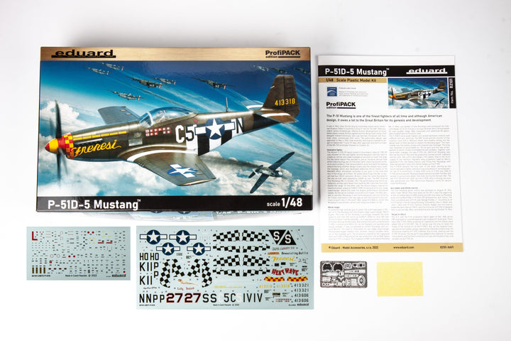 Eduard 82101 P-51D-5 Mustang ProfiPACK 1/48 Model Kit - A-Z Toy Hobby