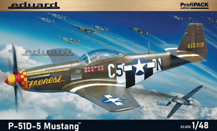 Eduard 82101 P-51D-5 Mustang ProfiPACK 1/48 Model Kit - A-Z Toy Hobby