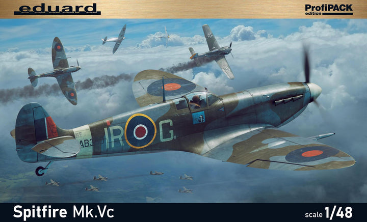 Eduard 82158 Spitfire Mk. Vc ProfiPACK 1/48 Model Kit - A-Z Toy Hobby