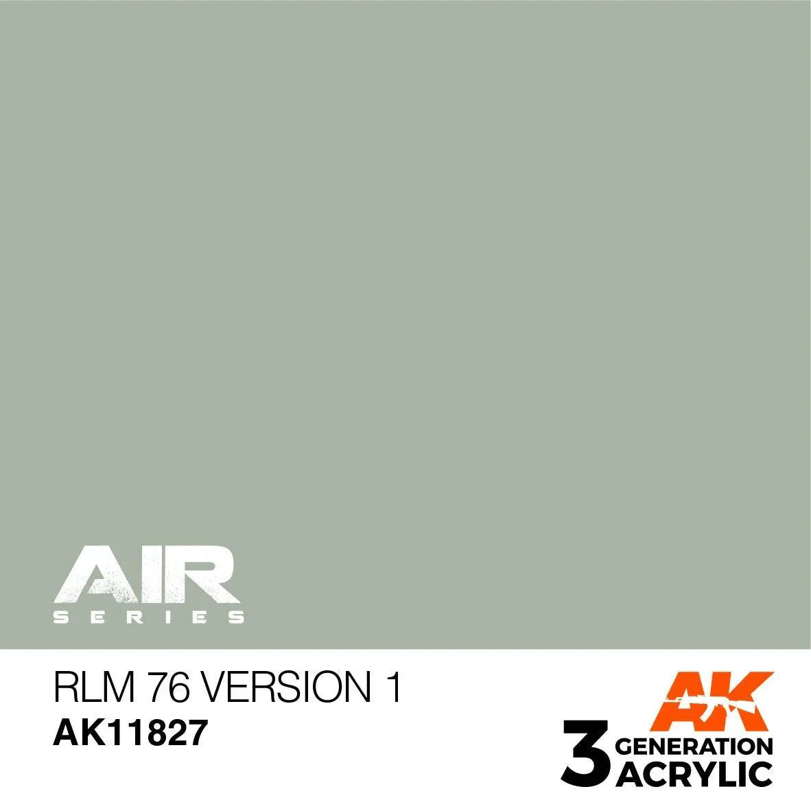 AK Interactive AK11827 3G Air RLM 76 Version 1 Paint 17ml - A-Z Toy Hobby