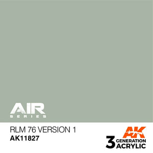 AK Interactive AK11827 3G Air RLM 76 Version 1 Paint 17ml - A-Z Toy Hobby