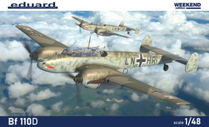 Eduard 8409 Bf 110D Weekend Edition 1/48 Model Kit - A-Z Toy Hobby
