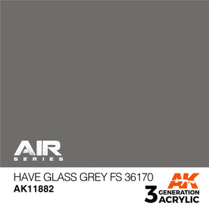 AK Interactive AK11882 3G Air Have Glass Grey FS 36170 Paint 17ml - A-Z Toy Hobby