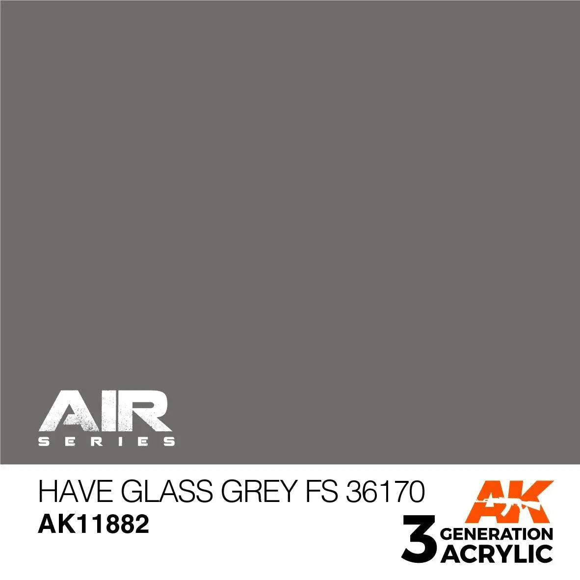 AK Interactive AK11882 3G Air Have Glass Grey FS 36170 Paint 17ml - A-Z Toy Hobby