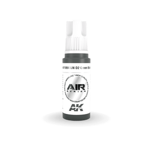 AK Interactive AK11894 3G Air IJN D2 Green Black Paint 17ml - A-Z Toy Hobby