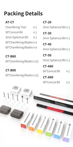 DSPIAE Plastic Chamfering Tool AT-CT - A-Z Toy Hobby