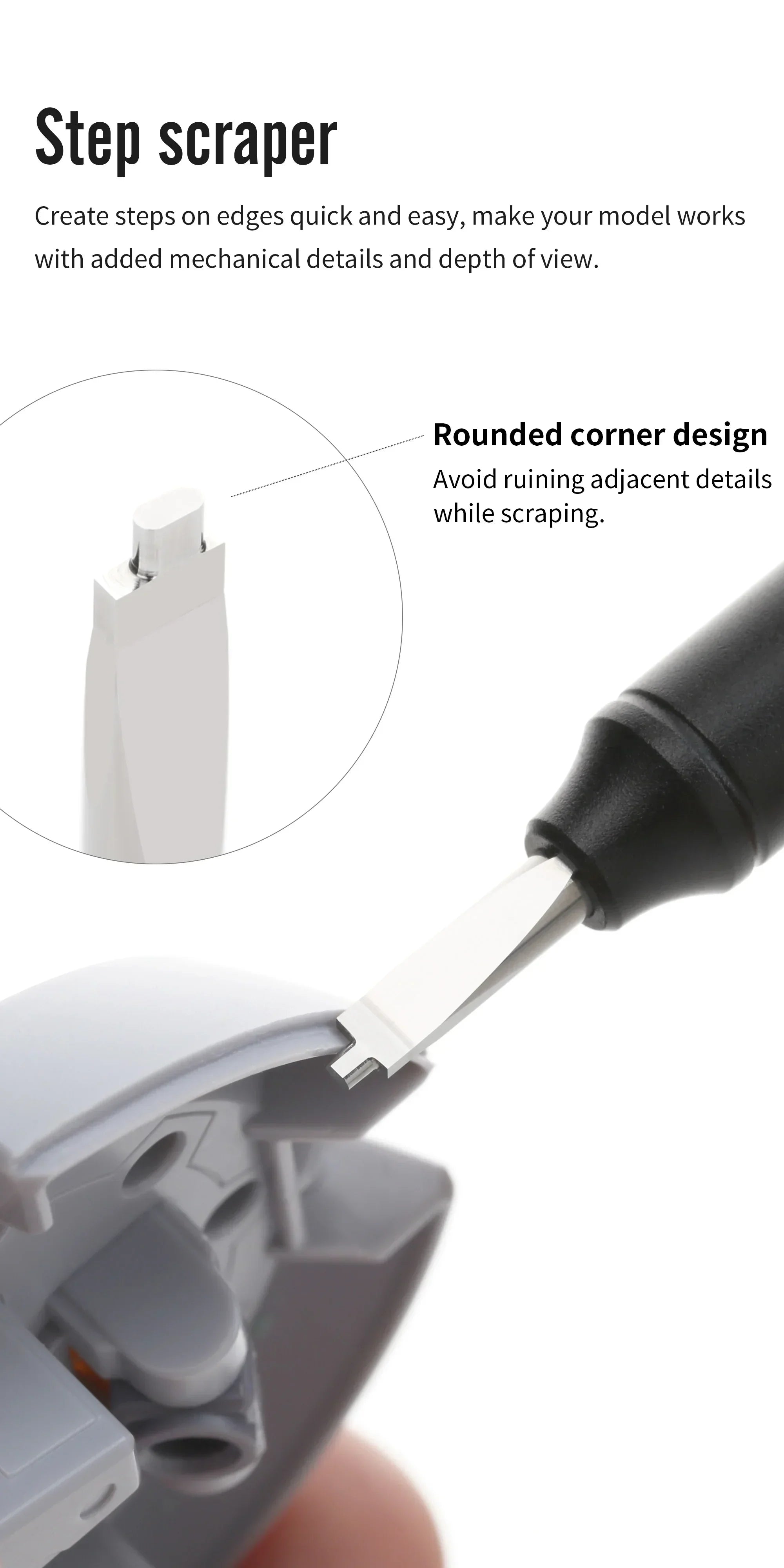 DSPIAE Step Scraper Chisel GS