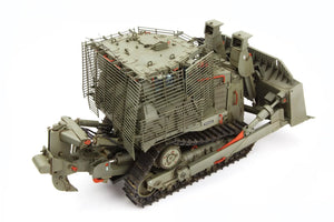 Meng SS-010 D9R Armored Bulldozer with Slat Armor 1/35 Model Kit - A-Z Toy Hobby