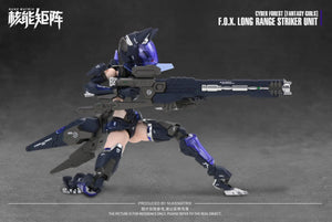Nuke Matrix CF01 FOX Long Range Striker Unit Vivienne Hayha Cyber Forest Fantasy Girls Model Kit - A-Z Toy Hobby