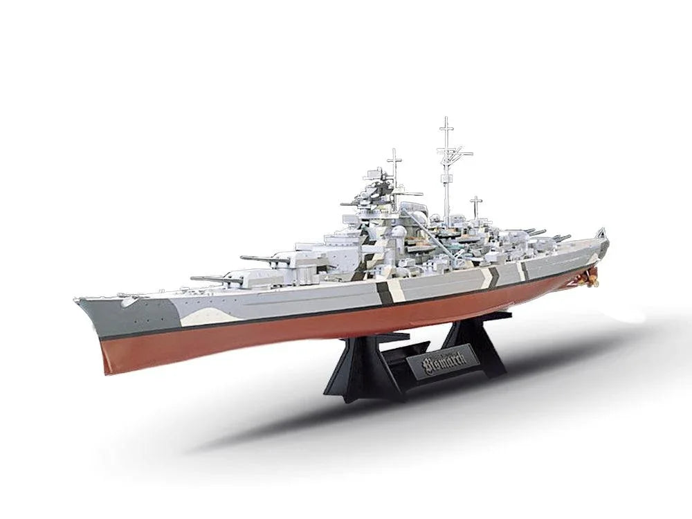 Tamiya 78013 German Battleship Bismarck 1/350 Model Kit TAM78013 - A-Z Toy Hobby