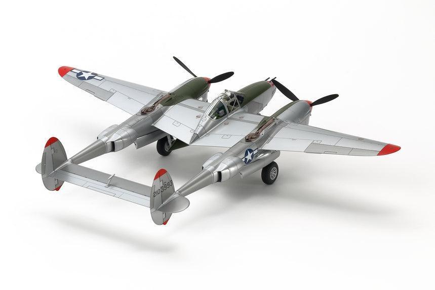 Tamiya 61123 Lockheed P-38J Lightning 1/48 Model Kit - A-Z Toy Hobby