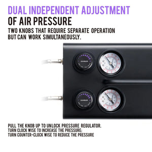 Gaahleri GT-918 Dual Drive Airbrush Compressor - A-Z Toy Hobby