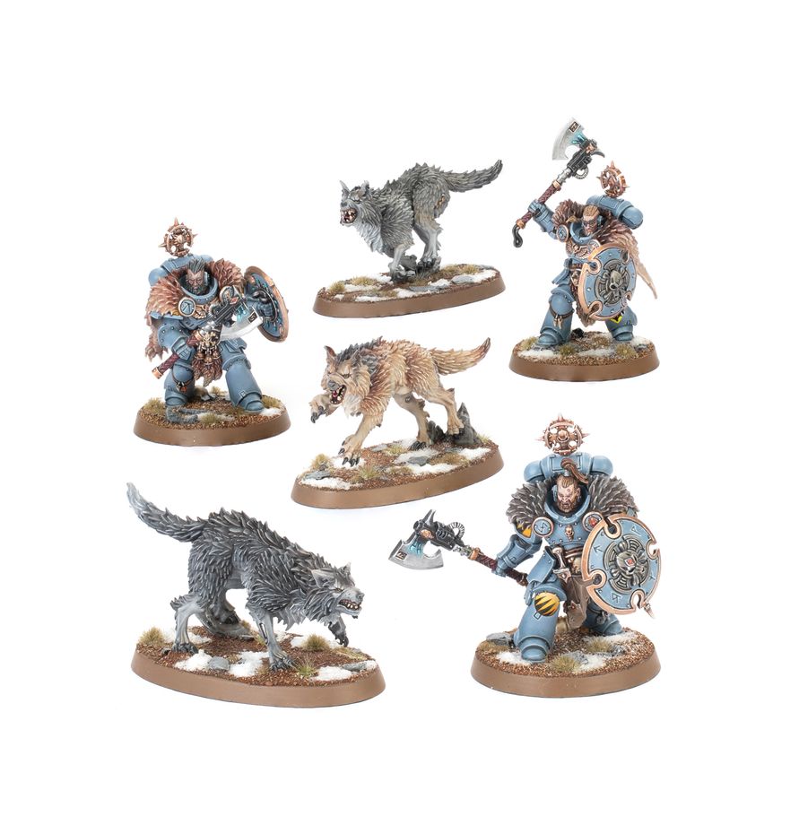 Space Wolves: Wolf Guard Headtakers 53-29 - Warhammer 40,000