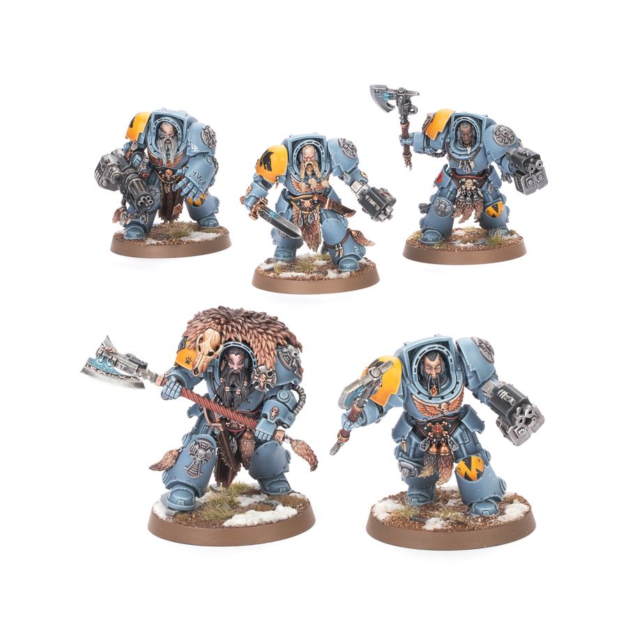 Space Wolves: Wolf Guard Terminators 53-36 - Warhammer 40,000