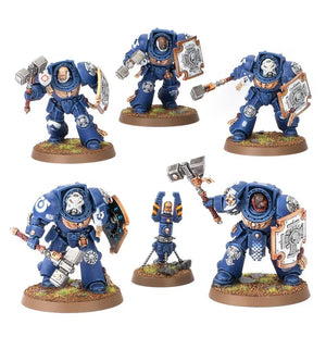 Warhammer 40,000 Space Marines: Terminator Assault Squad 48-34 - A-Z Toy Hobby