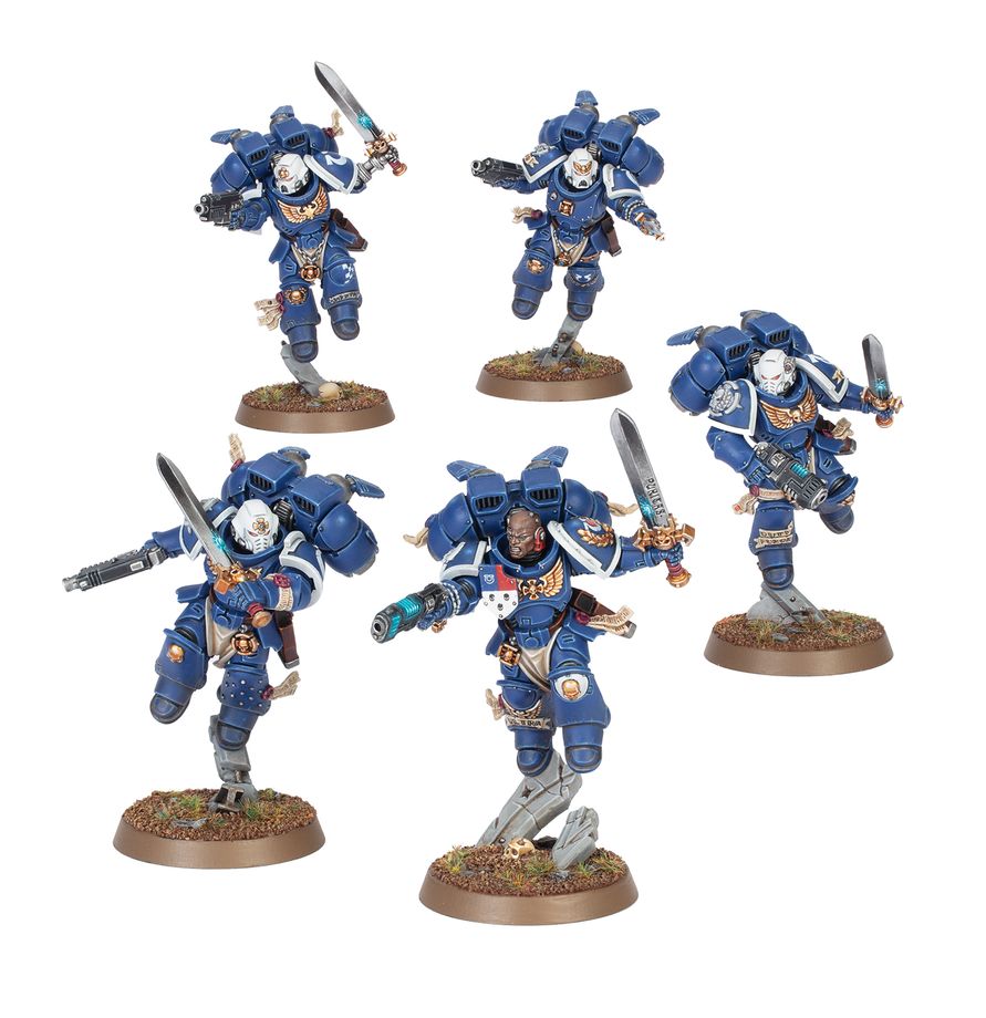 Space Marines: Vanguard Veteran Squad with Jump Packs 48-106 - Warhammer 40,000