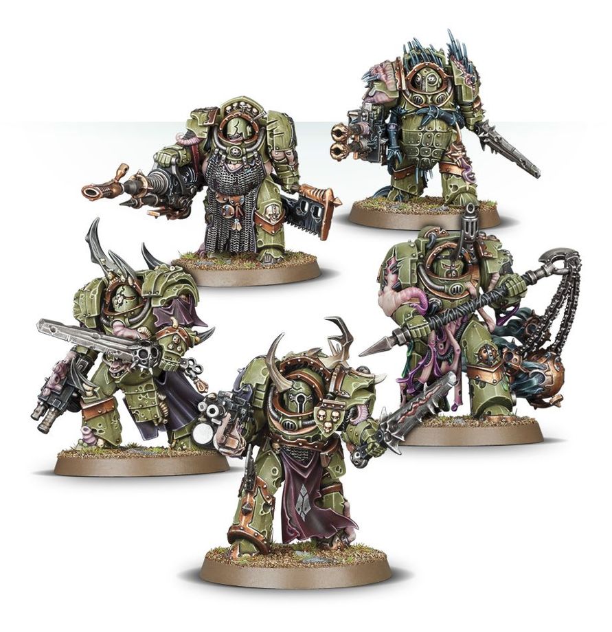 Death Guard: Blightlord Terminators 43-51 - Warhammer 40,000