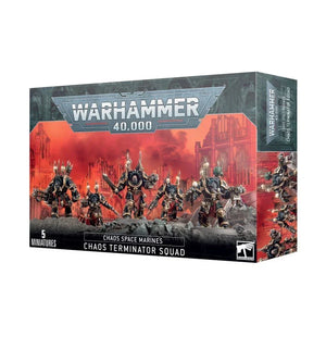 Warhammer 40,000 Chaos Space Marines: Terminators 43-19 - A-Z Toy Hobby