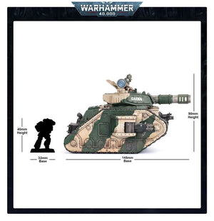 Warhammer 40,000 Astra Militarum: Leman Russ Battle Tank 47-06 - A-Z Toy Hobby