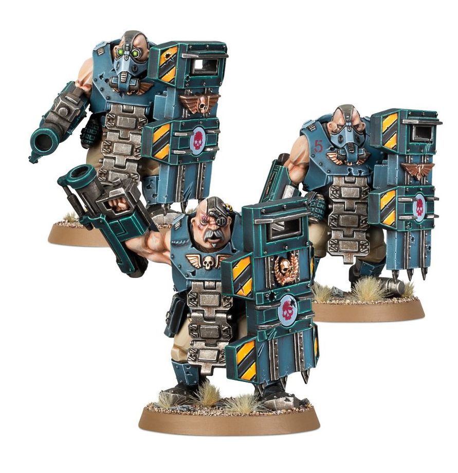 Warhammer 40,000 Astra Militarum: Bullgryns 47-14