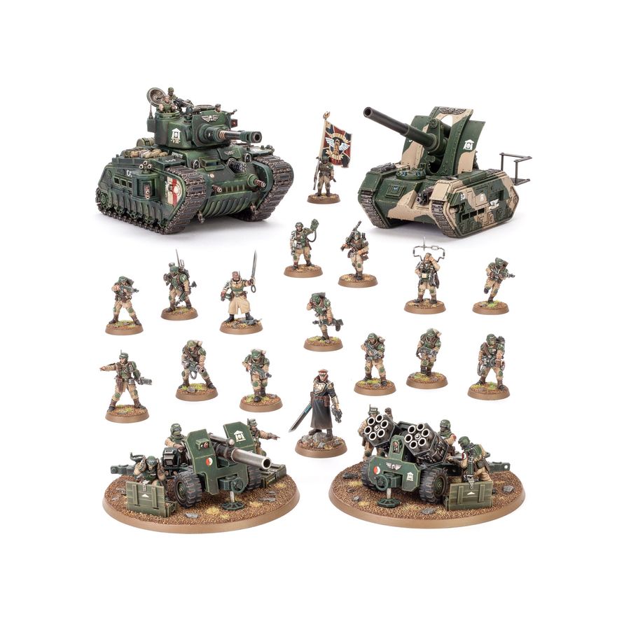 Warhammer 40,000 Battleforce: Astra Militarum Platoon 47-48