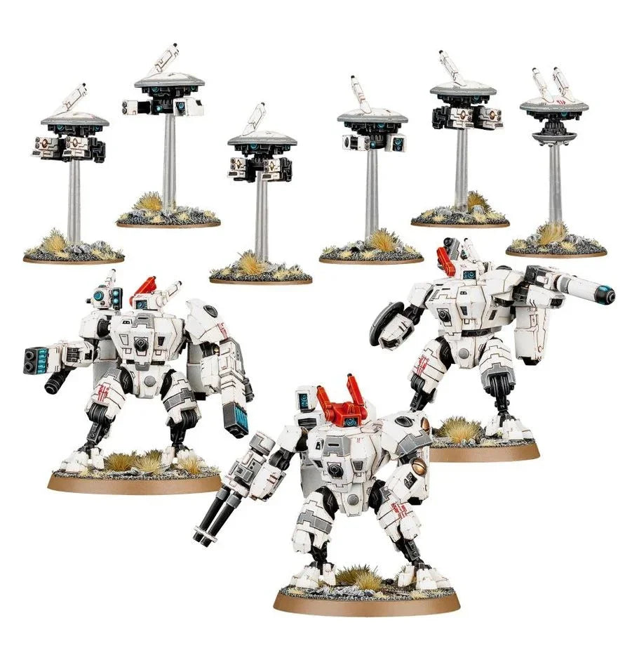 Warhammer 40,000 T'au Empire: Crisis Battlesuit Team 56-07