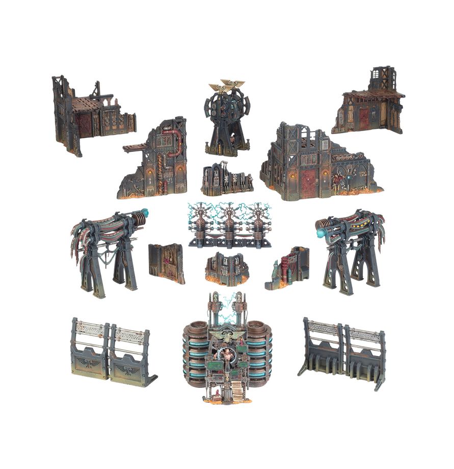 Warhammer 40,000 Combat Patrol Terrain Set Battlezone 73-401