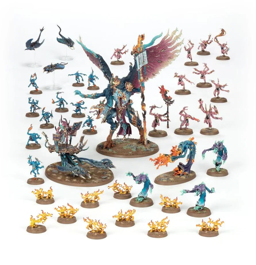 Warhammer Age of Sigmar Battleforce: Disciples of Tzeentch - Warpflame Cavalcade 83-110