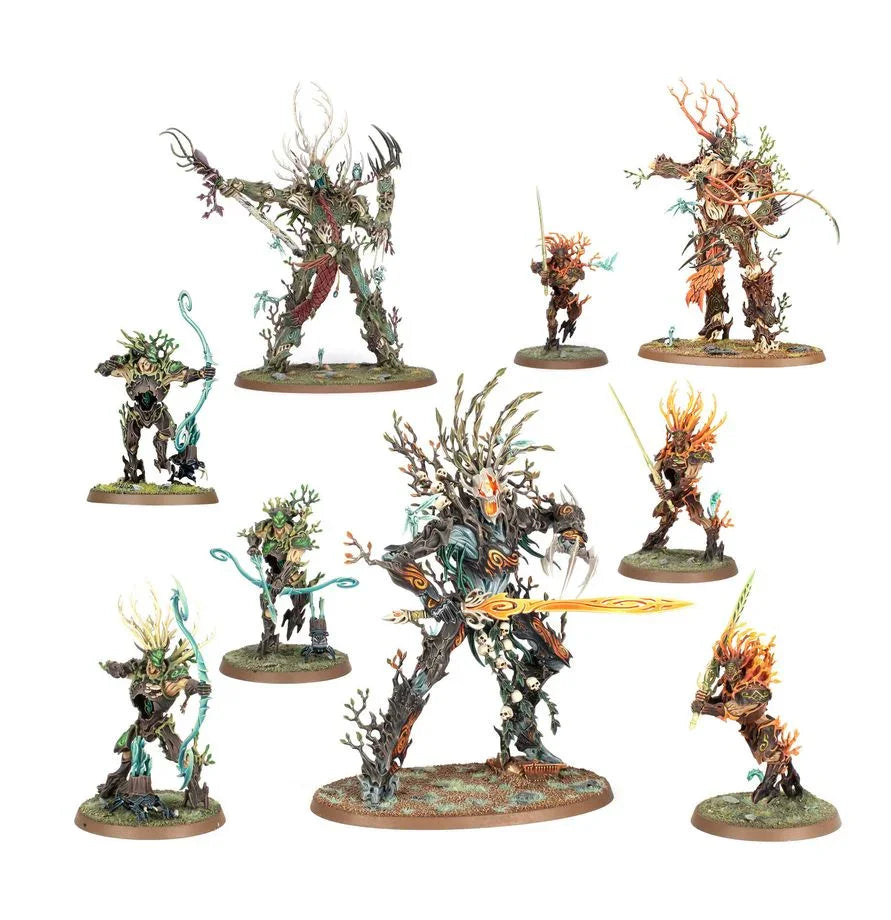 Warhammer Age of Sigmar Battleforce: Sylvaneth - Strongroot Grove 92-32