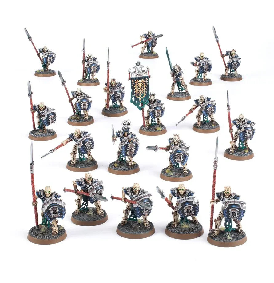 Warhammer Age of Sigmar Ossiarch Bonereapers: Mortek Guard 94-25